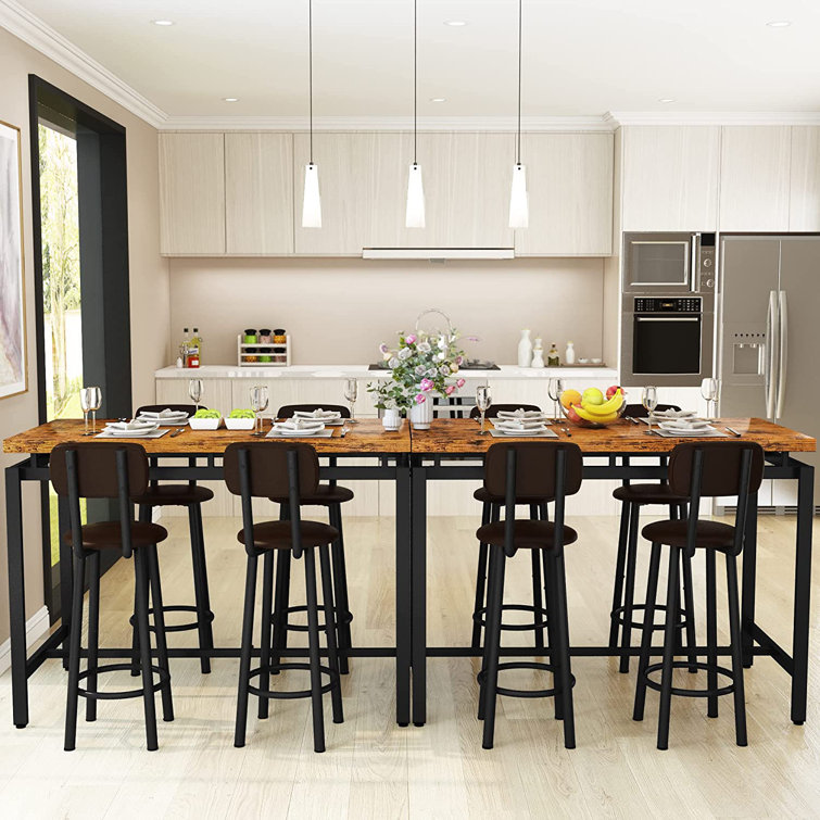 Bar stool height table and sale chairs